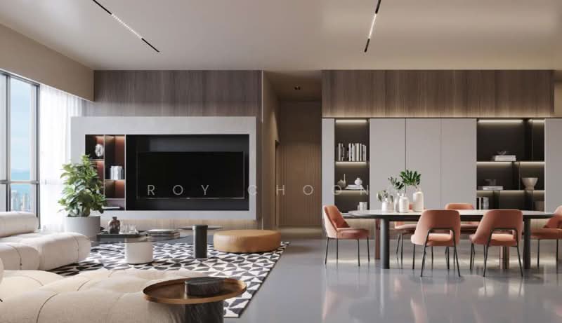 Servis Apartment untuk Dijual di THE ATERA - Roy Choong - Living Room - PropertyGuru.com.my