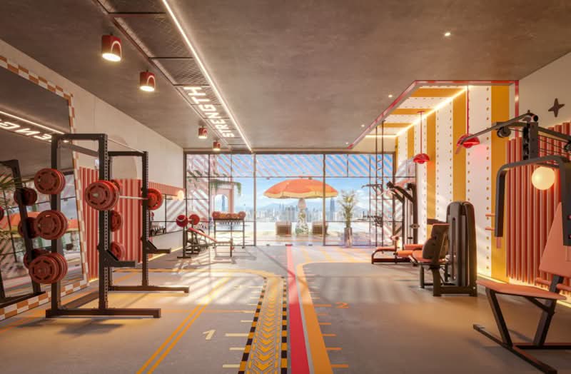 Servis Apartment untuk Dijual di Arte Star - Roy Choong - Gym - PropertyGuru.com.my