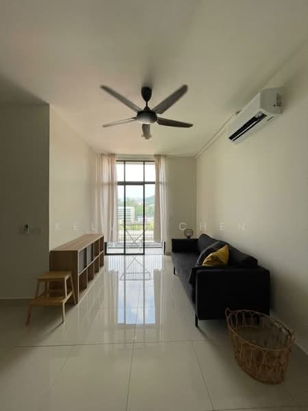 Servis Apartment untuk Disewa di Henna Residence  @ The Quartz WM - Kelvin Chen - Living Room - PropertyGuru.com.my