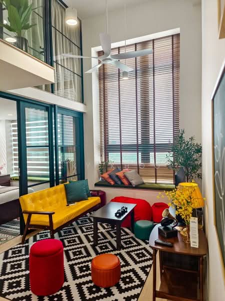 Servis Apartment untuk Disewa di Sunway Grid Residence - Sky Khoo - Living Room - PropertyGuru.com.my