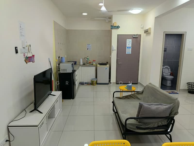 Servis Apartment untuk Disewa di Flexis @ One South - Grace Oon - Living Room - PropertyGuru.com.my