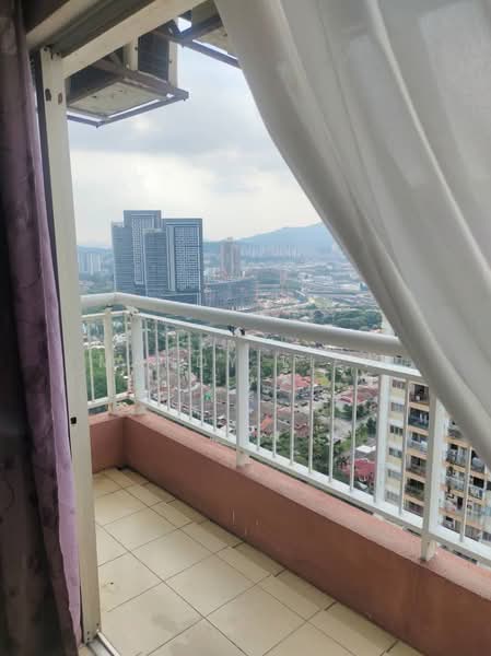 Service Residence for Rent at Beverly Tower @ Plaza Medan Putra - Mandy Liew - Balcony - PropertyGuru.com.my