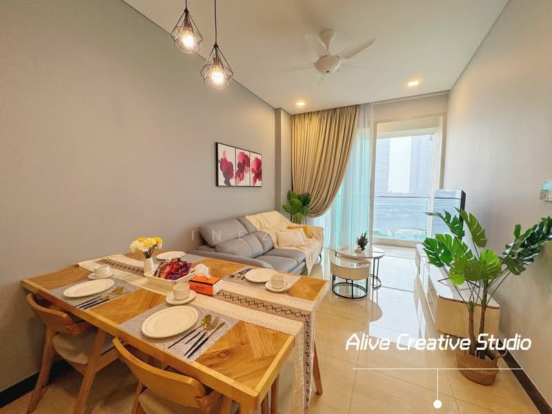Service Residence for Rent at Puteri Cove Residences - Inez Ng - Living Room - PropertyGuru.com.my