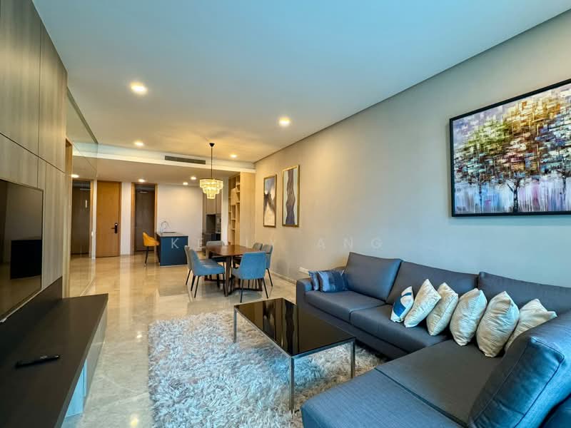 Servis Apartment untuk Disewa di Damansara City Residency (DC Residensi) - Kelly Ang - Living Room - PropertyGuru.com.my