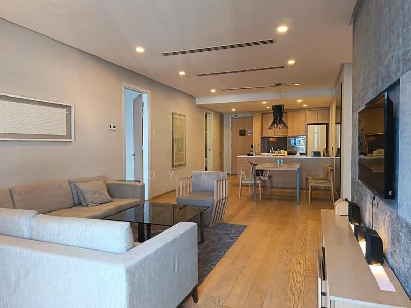 Service Residence for Sale at Fraser Residence (188 Suites) - Roy Khaw - Living Room - PropertyGuru.com.my
