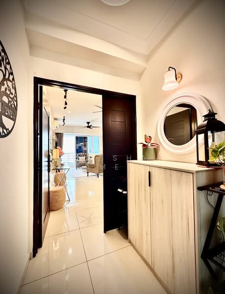 Condominium for Sale at Leader Garden - Ressha Ramesh - Living Room - PropertyGuru.com.my