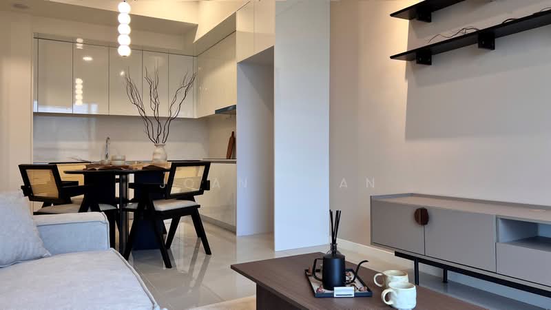 Service Residence for Rent at Edelweiss @ Tropicana Gardens - Joan Chan - Living Room - PropertyGuru.com.my