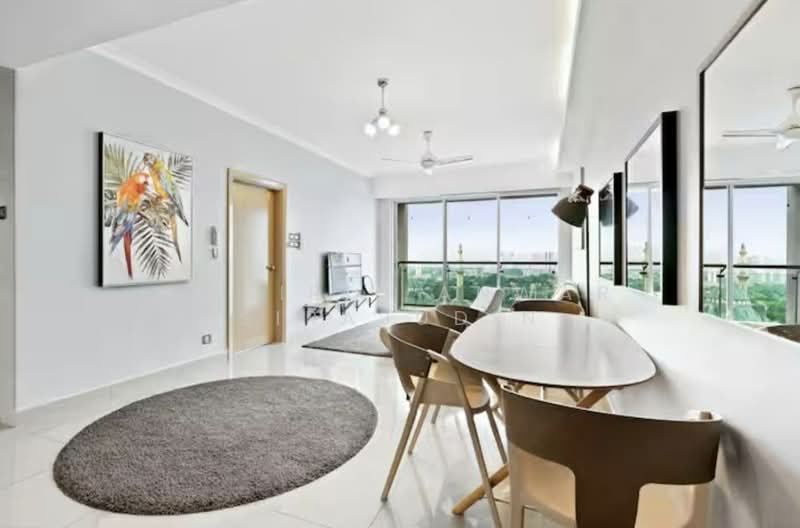 Service Residence for Rent at Solaris Dutamas - Khairil Anwar Sirajudin - Living Room - PropertyGuru.com.my