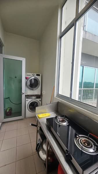 Apartment for Rent at Taman Sentosa Apartment (Kuching) - Jeno Tan - Balcony - PropertyGuru.com.my