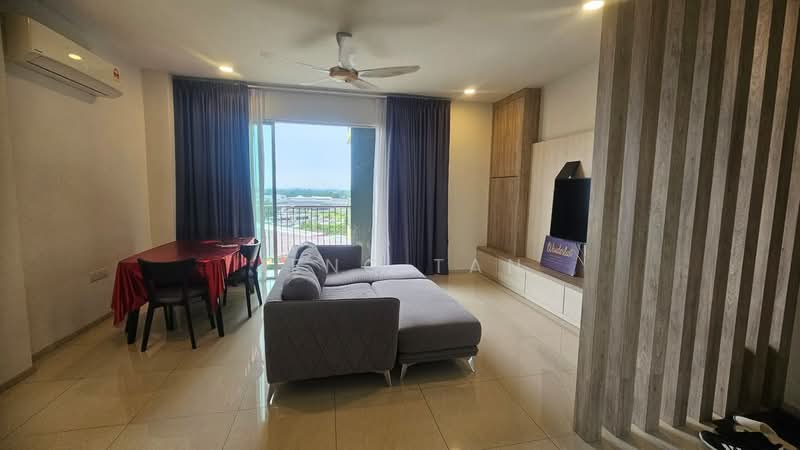 Apartment for Rent at Taman Sentosa Apartment (Kuching) - Jeno Tan - Living Room - PropertyGuru.com.my