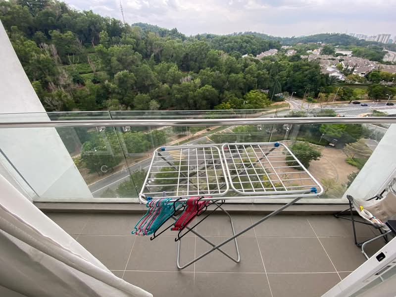 Kondominium untuk Disewa di Dwiputra Residences - Calvin Loke - Balcony - PropertyGuru.com.my