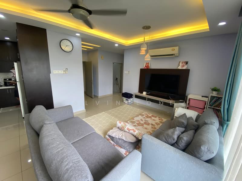 Kondominium untuk Disewa di Dwiputra Residences - Calvin Loke - Living Room - PropertyGuru.com.my