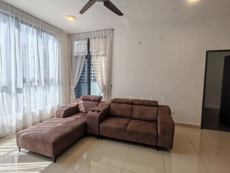 Servis Apartment untuk Disewa di Henna Residence @ The Quartz WM - Melvin Bala - Living Room - PropertyGuru.com.my