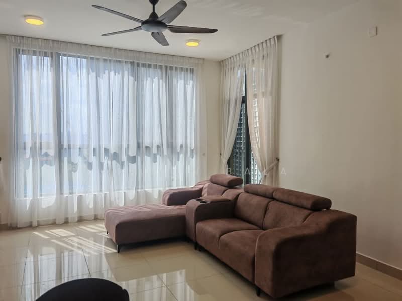 Servis Apartment untuk Disewa di Henna Residence @ The Quartz WM - Melvin Bala - Living Room - PropertyGuru.com.my