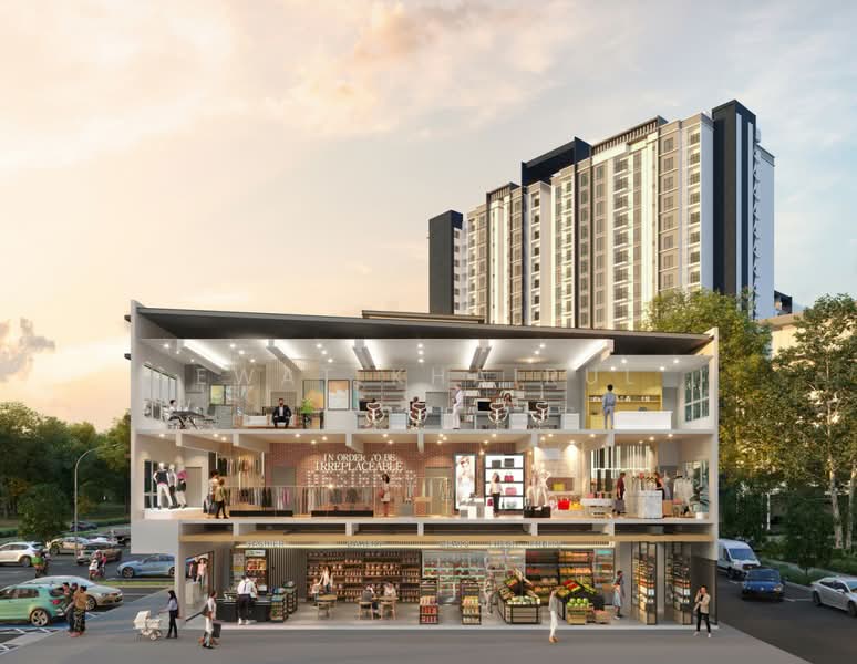 Retail Space for Rent in Bukit Jelutong (Shah Alam) - Ewat Khairul - Exterior - PropertyGuru.com.my