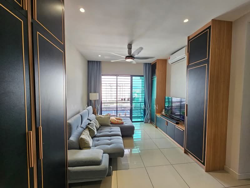 Kediaman Servis untuk Dijual di UNIO Residence - May Chang - Living Room - PropertyGuru.com.my