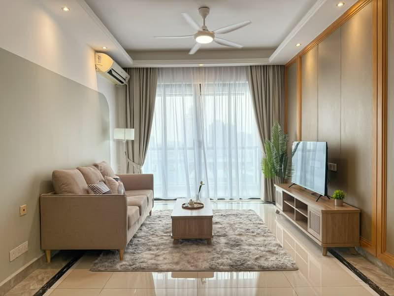 Service Residence for Rent at R&F Princess Cove Phase 1 - Benjamin Oh - Living Room - PropertyGuru.com.my