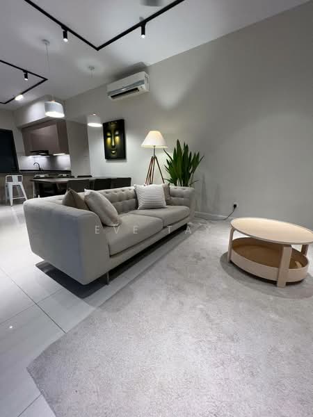 Condominium for Rent at One Cochrane Residence - Eve Tay - Living Room - PropertyGuru.com.my