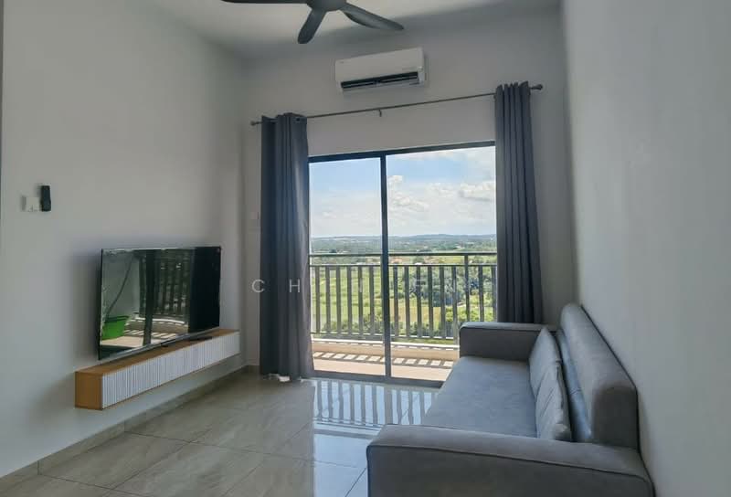 Servis Apartment untuk Disewa di PANGSAPURI GADONG HARMONI @ AMBIENCE RESIDENCE - CHIN FN - Living Room - PropertyGuru.com.my