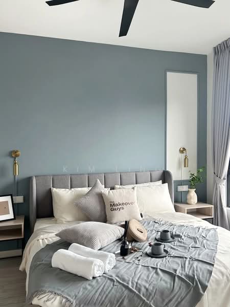 Servis Apartment untuk Disewa di Meta City - Kim Ling - Master Bedroom - PropertyGuru.com.my