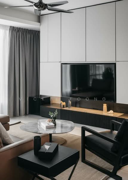 Condominium for Sale at Verticas Residensi - Vickie Foong - Living Room - PropertyGuru.com.my