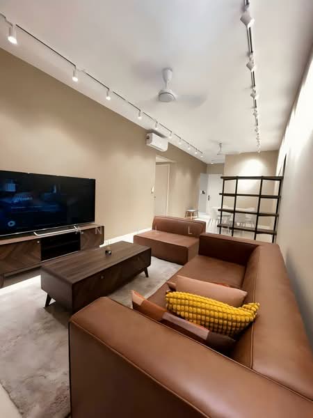 Kediaman Servis untuk Disewa di Duta Park Residences - Angel Lim - Living Room 1 - PropertyGuru.com.my