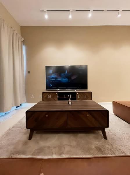 Kediaman Servis untuk Disewa di Duta Park Residences - Angel Lim - TV & Coffee Table - PropertyGuru.com.my