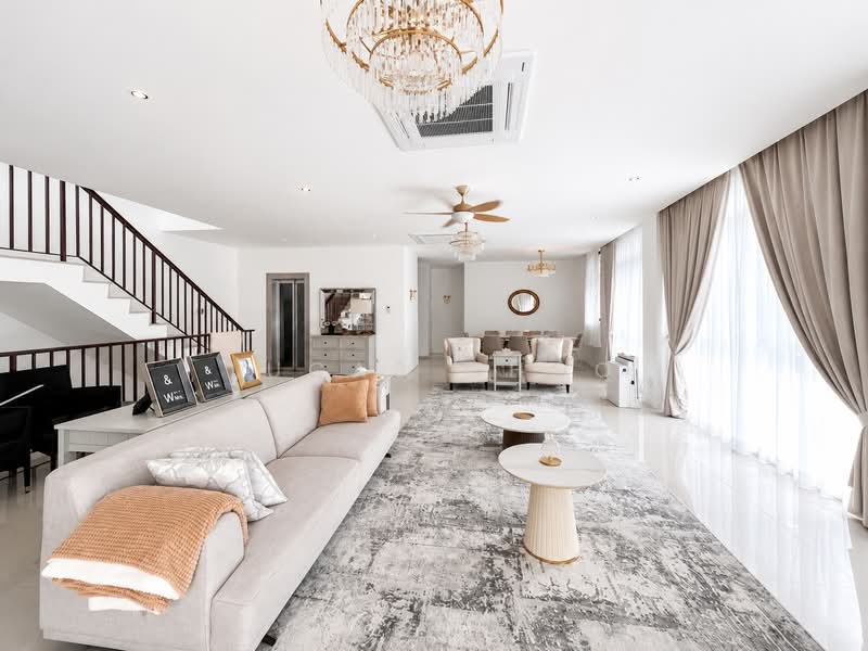 Rumah Teres 3.5 Tingkat untuk Dijual di Ampang (Selangor) - Lucas Choo - Living Room - PropertyGuru.com.my