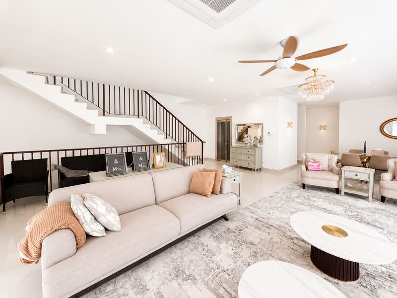 Rumah Teres 3.5 Tingkat untuk Dijual di Ampang (Selangor) - Lucas Choo - Living Room - PropertyGuru.com.my