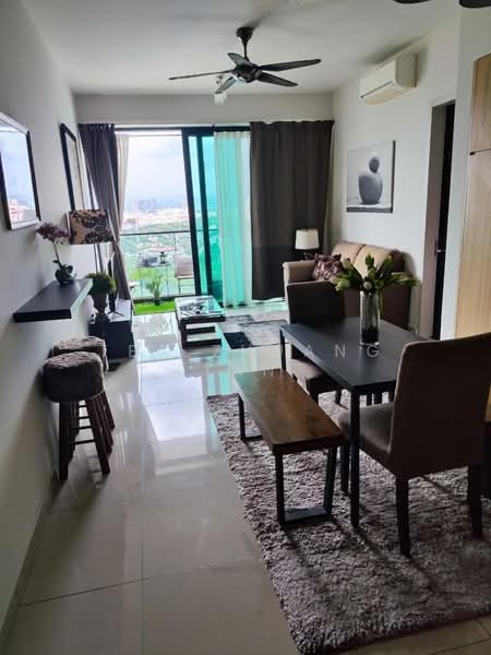 Service Residence for Rent at The Leafz @ Dedaun - Tea Zhuang Tan - Living Room - PropertyGuru.com.my
