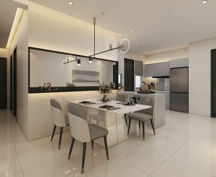 Kondominium untuk Disewa di Residensi Bintang - Allen Chew - Dining Room - PropertyGuru.com.my