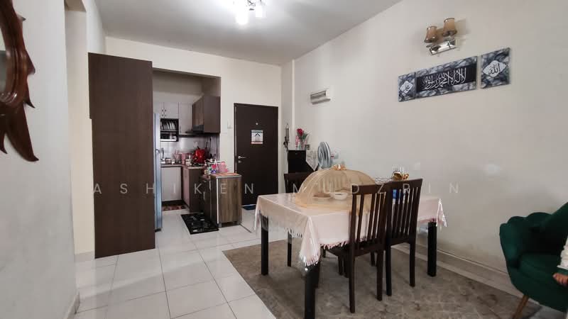 Apartment for Sale at Residensi Warnasari 2 - Ashiken Mudzrin - Dining - PropertyGuru.com.my