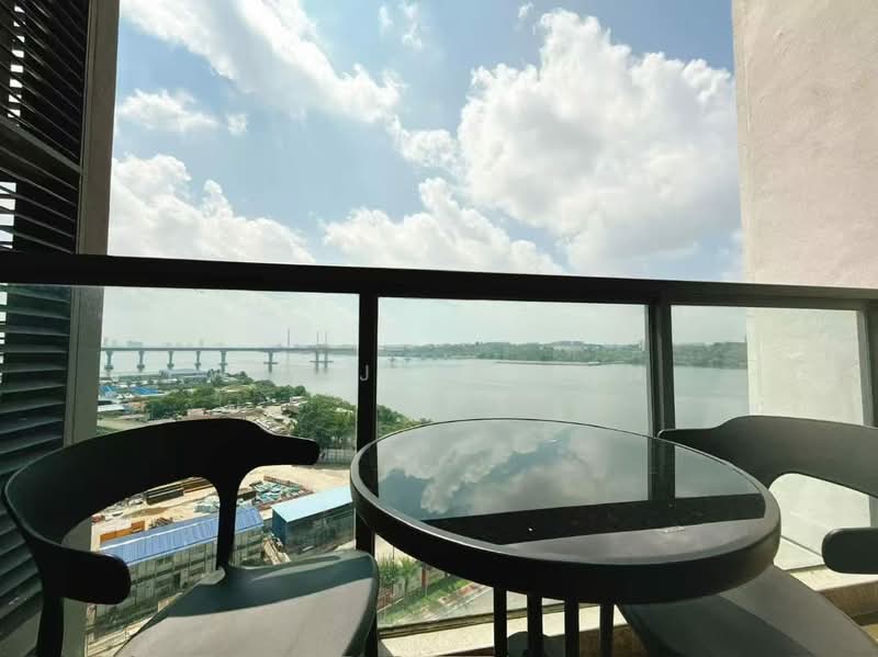 Kondominium untuk Dijual di R&F Princess Cove Phase 2-Seine Region - Wei Jian Tan - Balcony - PropertyGuru.com.my