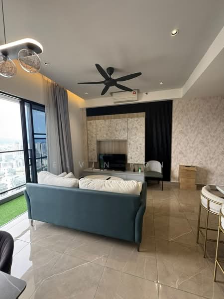 Service Residence for Rent at Trion @ KL - Kelvin Pong - Living Room - PropertyGuru.com.my
