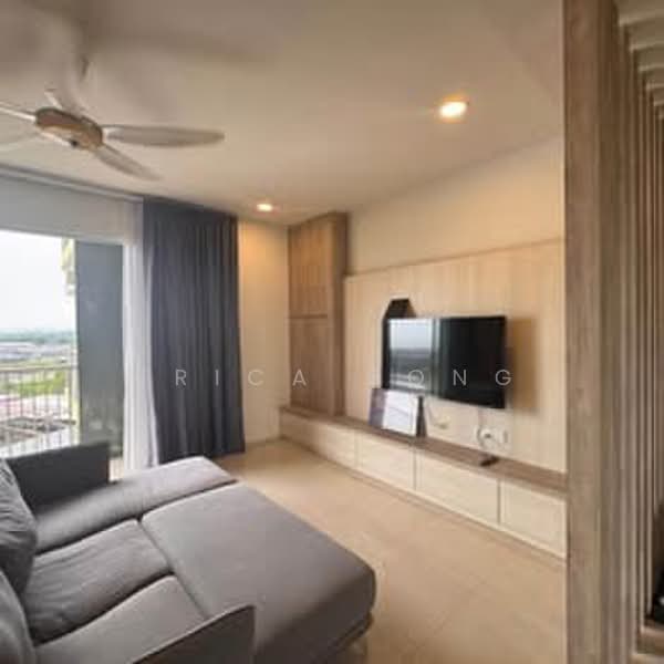 Kondominium untuk Disewa di Jazz Suites @ Vivacity - Erica Bong - Living Room - PropertyGuru.com.my