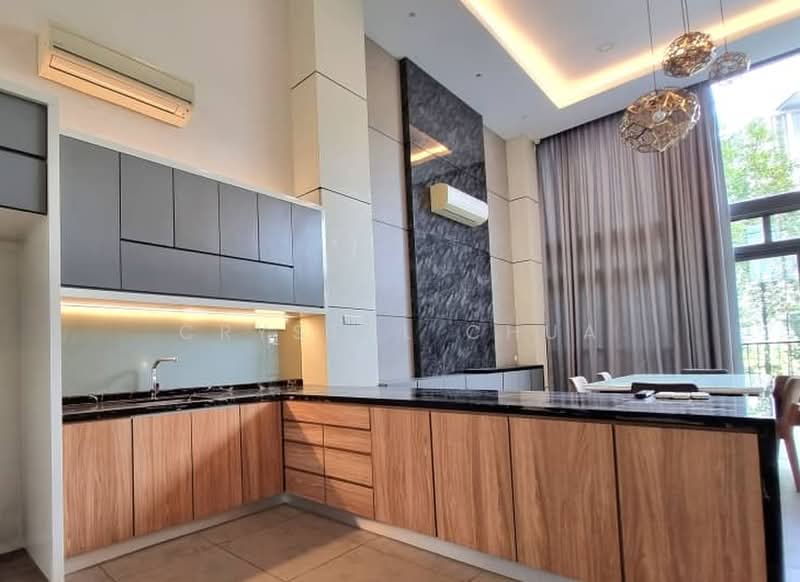 Rumah Teres 3 Tingkat untuk Disewa di The Mansions (Desa Parkcity) - Crystal Chua - Kitchen - PropertyGuru.com.my