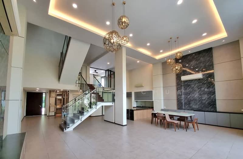 Rumah Teres 3 Tingkat untuk Disewa di The Mansions (Desa Parkcity) - Crystal Chua - Living Room - PropertyGuru.com.my