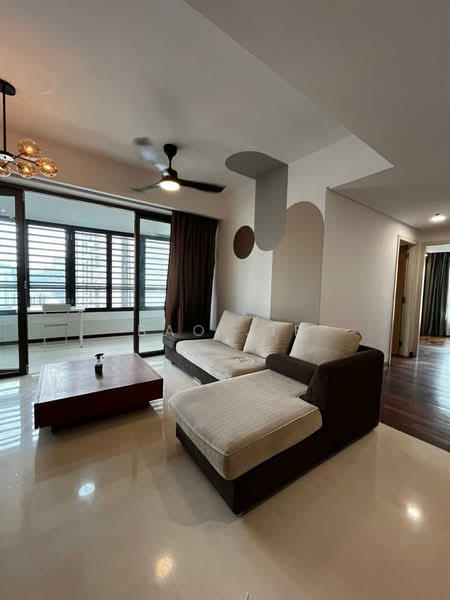 Service Residence for Sale at i-Zen @ Kiara 2 - Bao Jie - Living Room - PropertyGuru.com.my