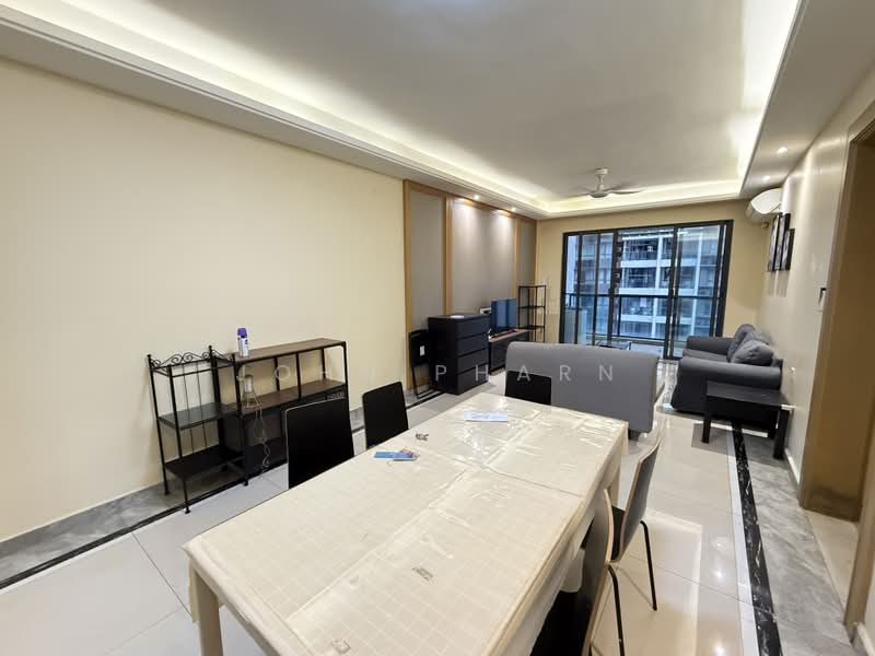 Service Residence for Rent at R&F Princess Cove Phase 1 - John Pharn - Living Room - PropertyGuru.com.my
