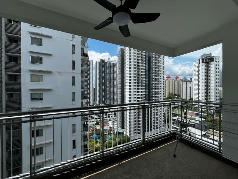 Kondominium untuk Dijual di Ceriaan Kiara - Bao Jie - Balcony - PropertyGuru.com.my