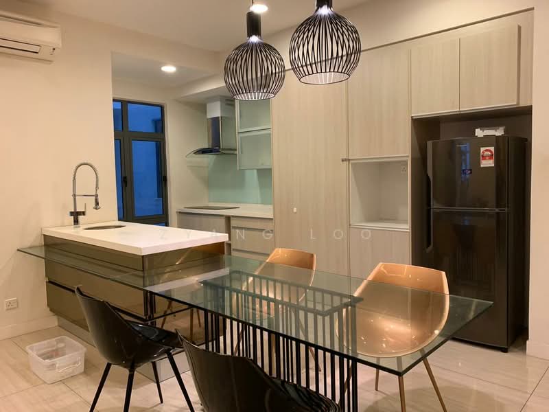Servis Apartment untuk Dijual di Eve Suite / NZX Square - Zyang Loo - Kitchen - PropertyGuru.com.my