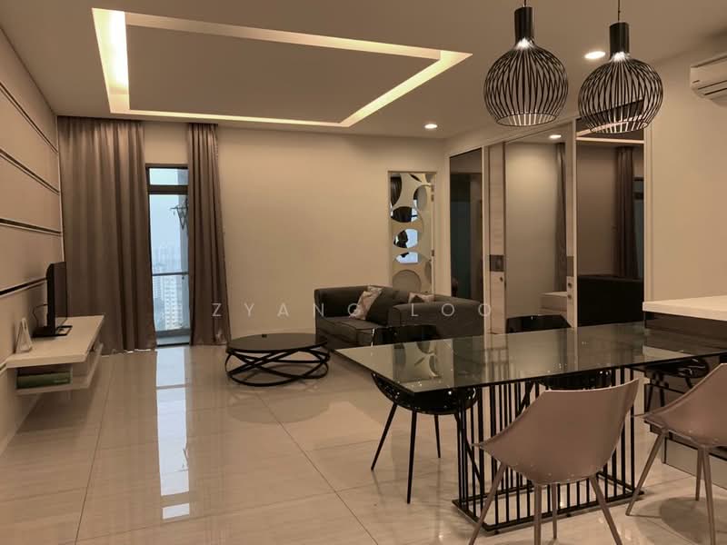 Servis Apartment untuk Dijual di Eve Suite / NZX Square - Zyang Loo - Living Room - PropertyGuru.com.my