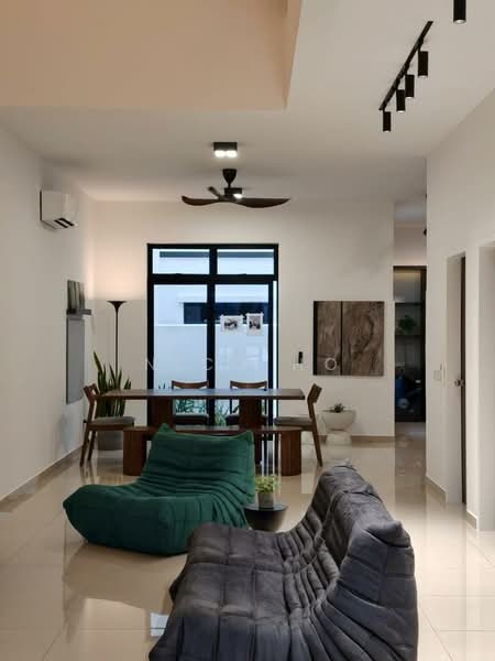Cluster House for Sale in Taman Eko Botanic (Gelang Patah) - Nico Ho - Living Room - PropertyGuru.com.my