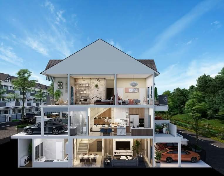 Townhouse for Sale in Habu Height Felicia (Ringlet) - Phoebe Chang - Exterior - PropertyGuru.com.my