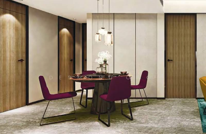 Kediaman Servis untuk Dijual di Imperial Lexis - Desmond Ong - Dining Room - PropertyGuru.com.my