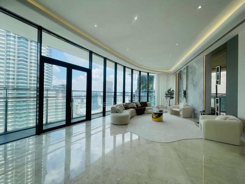 Service Residence for Sale at K Residence @ KLCC - Michelle Tan - Living Room - PropertyGuru.com.my