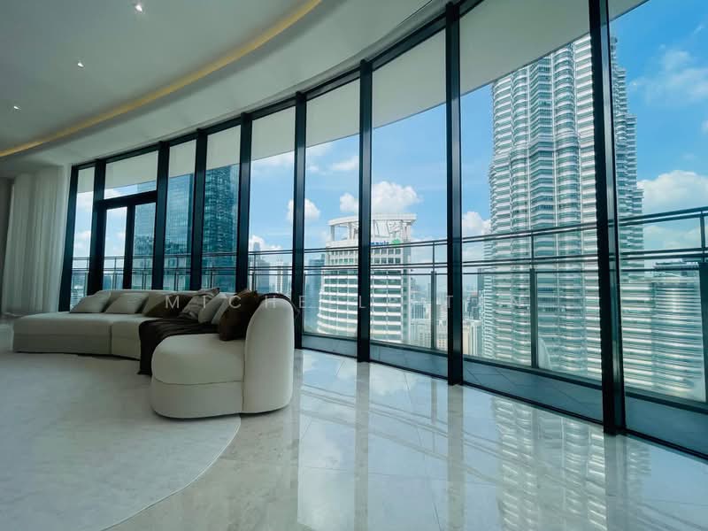 Service Residence for Sale at K Residence @ KLCC - Michelle Tan - Living Room - PropertyGuru.com.my
