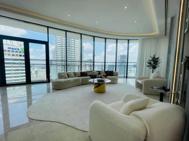 Service Residence for Sale at K Residence @ KLCC - Michelle Tan - Living Room - PropertyGuru.com.my