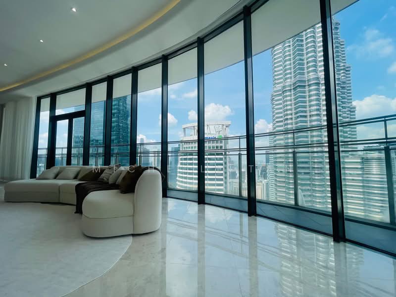 Service Residence for Sale at K Residence @ KLCC - Michelle Tan - Living Room - PropertyGuru.com.my