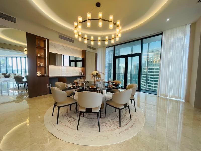 Service Residence for Sale at K Residence @ KLCC - Michelle Tan - Dining Room - PropertyGuru.com.my